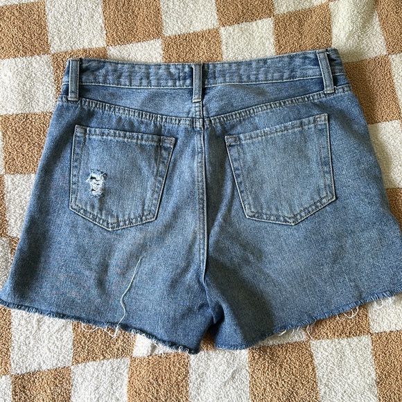 Just Black Denim Shorts - Picture 2 of 5